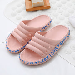 ASIFN Women's Beach Slippers Female Summer Slides Fashion Flip Flop Women Ladies Mules Non-slip Men House Soft Sole New Shoes